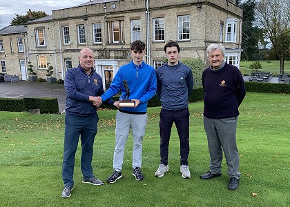 Pepper's putter too hot for Huxley - Junior Matchplay final